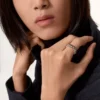 Clash De Cartier-ring, middelgroot model – witgoud – Cartier