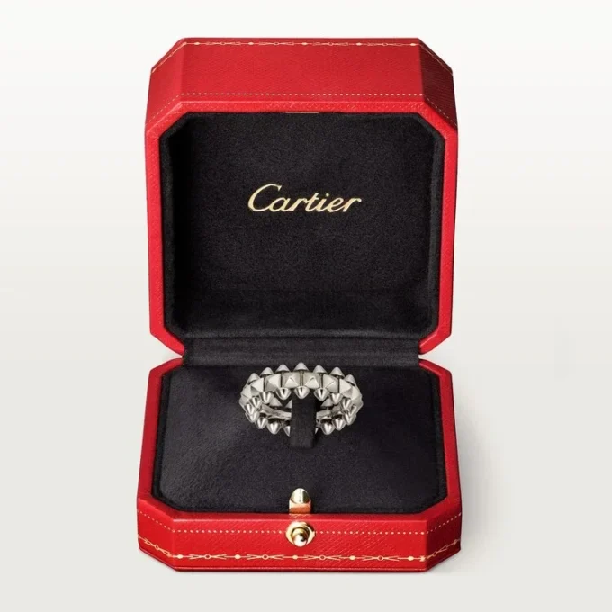 Clash De Cartier-ring, middelgroot model – witgoud – Cartier
