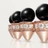 Clash De Cartier-ring, onyx, extra groot model, diamanten