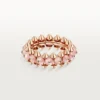 Clash De Cartier-ring, roze chalcedoon