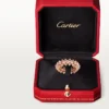 Clash De Cartier-ring, roze chalcedoon