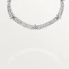 Diamanten collectie ketting, diamanten