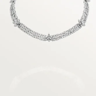 Diamanten collectie ketting, diamanten