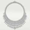 Diamanten collectie ketting, diamanten