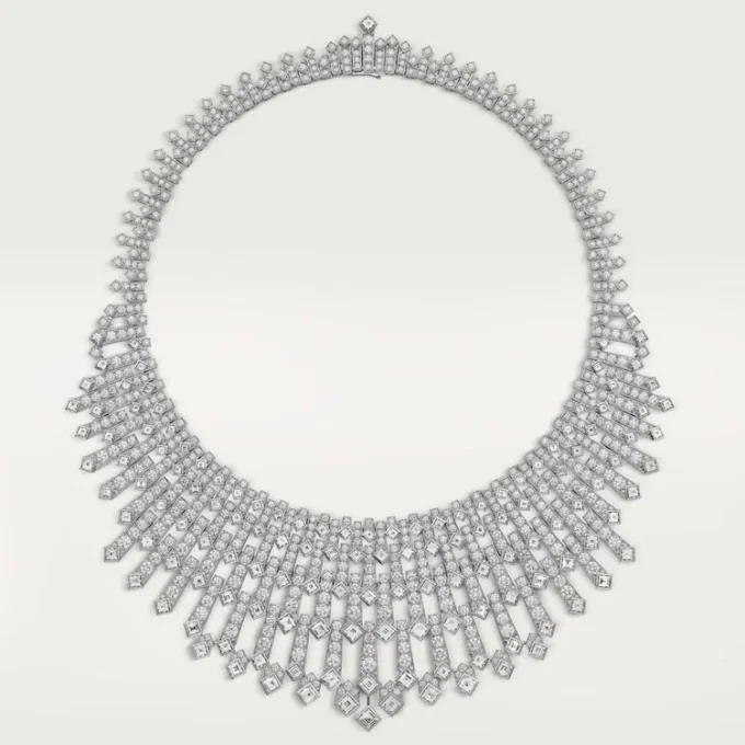 Diamanten collectie ketting, diamanten