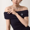 Diamanten collectie ketting, diamanten