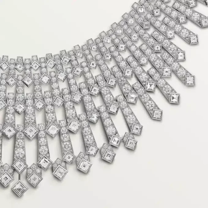 Diamanten collectie ketting, diamanten