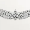 Diamanten collectie ketting, diamanten