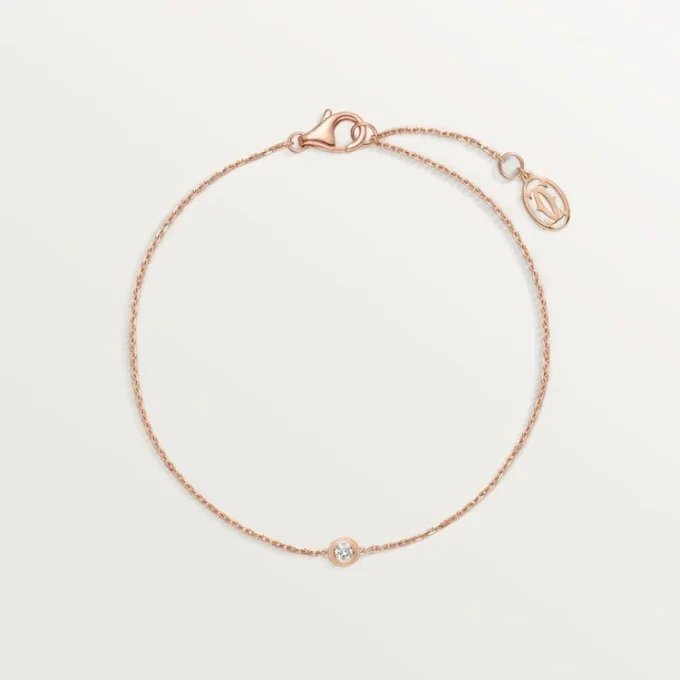 Diamants Legers-armband, Sm – Roségoud, diamant – Cartier