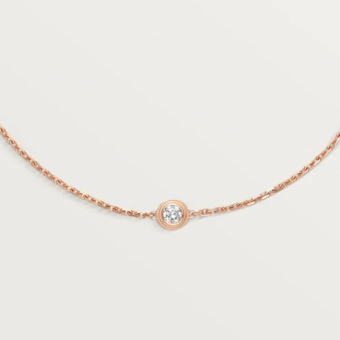 Diamants Legers-armband, Sm – Roségoud, diamant – Cartier