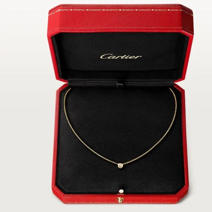 Diamants Legers ketting, Lm – geelgoud, diamant – Cartier