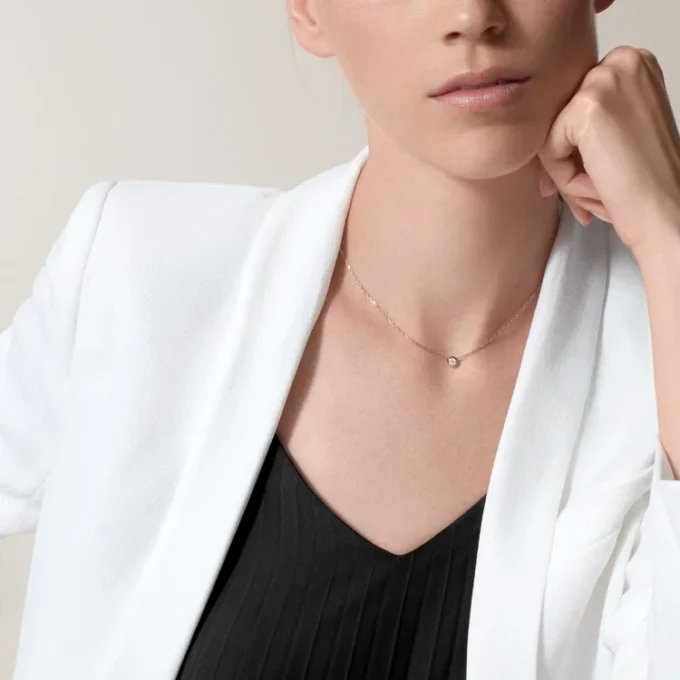 Diamants Legers-ketting, Lm – Roségoud, diamant – Cartier