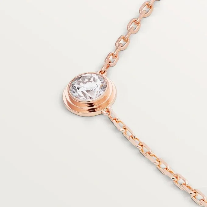 Diamants Legers-ketting, Lm – Roségoud, diamant – Cartier