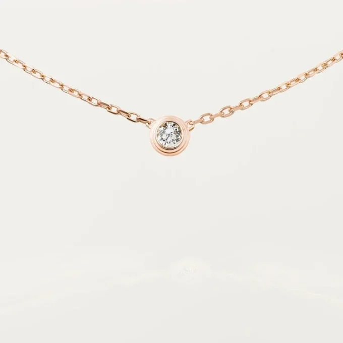 Diamants Legers-ketting, Lm – Roségoud, diamant – Cartier