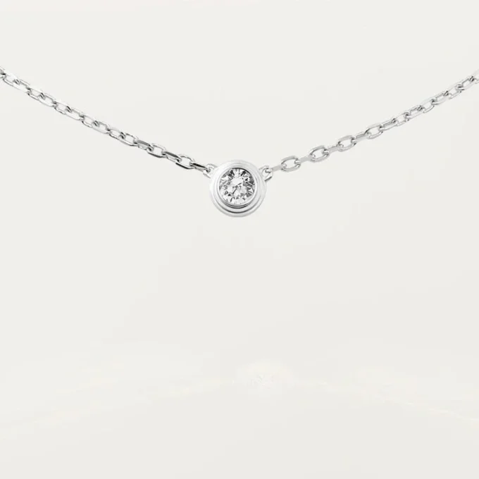 Diamants Legers-ketting, Lm – Witgoud, Diamant – Cartier