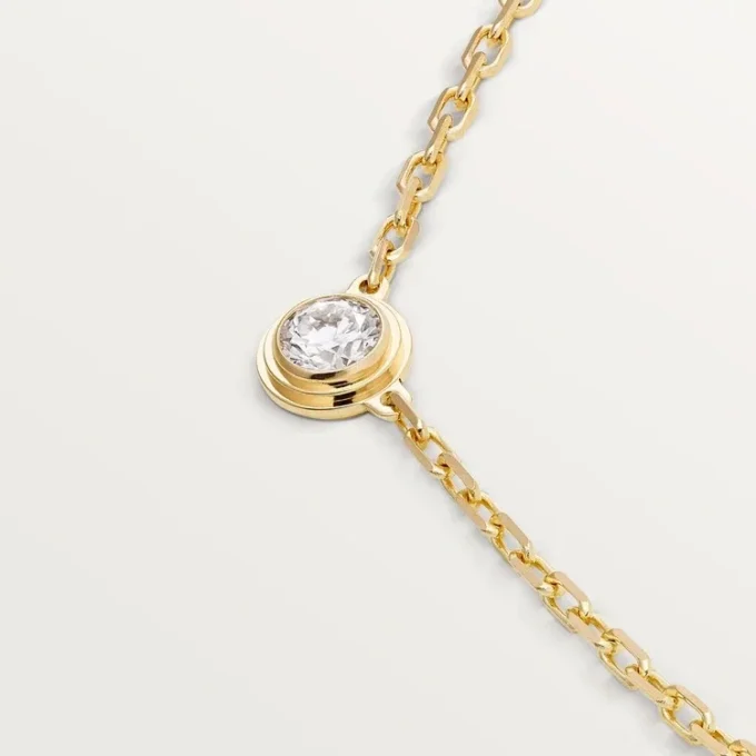 Diamants Legers-ketting, Sm – Geelgoud, Diamant – Cartier