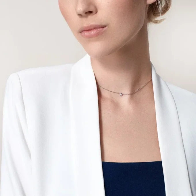 Diamants Legers-ketting, Sm – Witgoud, diamant – Cartier