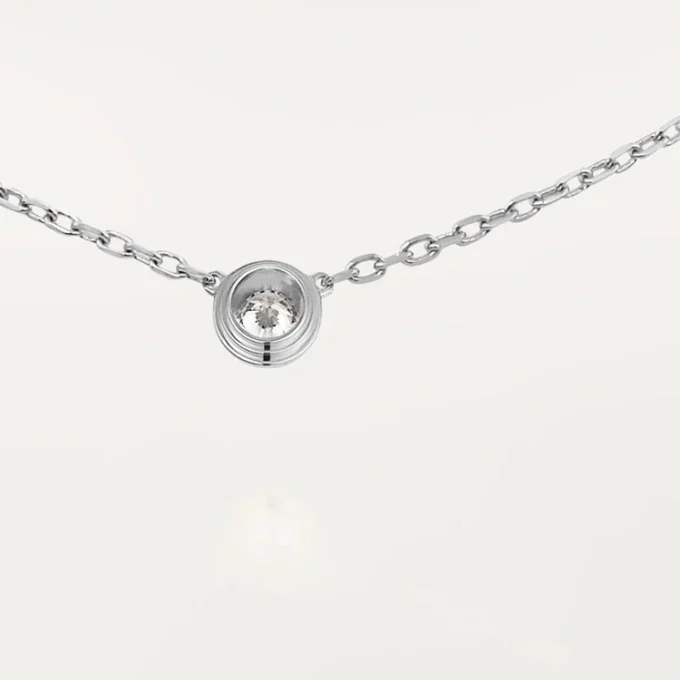 Diamants Legers-ketting, Sm – Witgoud, diamant – Cartier