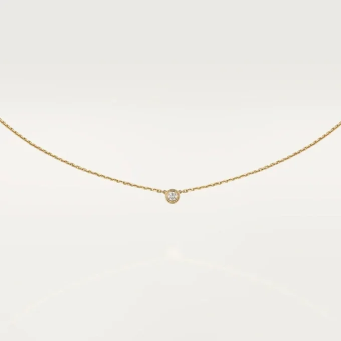 Diamants Legers ketting XS – geelgoud, diamant – Cartier