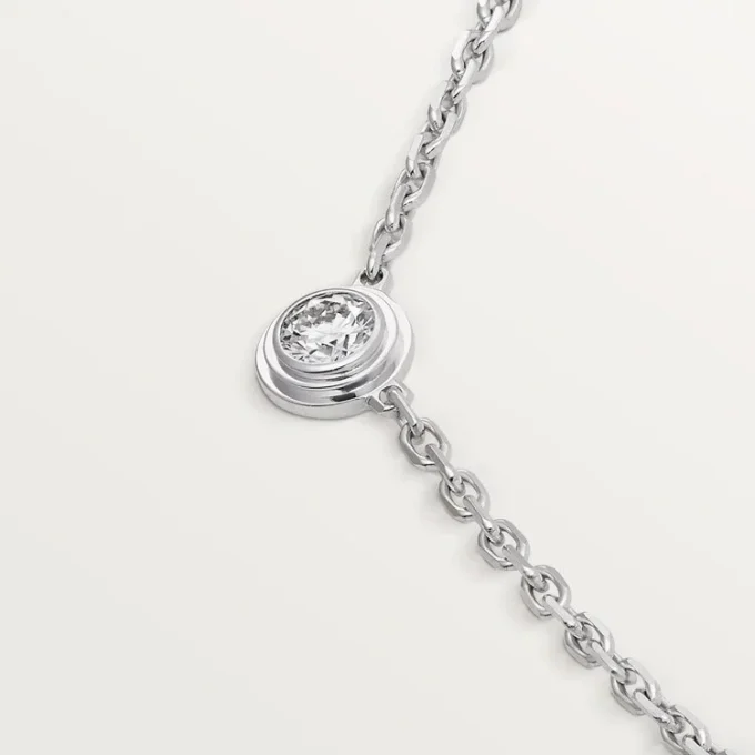 Diamants Legers-ketting XS – Witgoud, diamant – Cartier