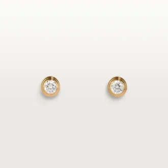 Diamants Legers Oorbellen, mm – Geelgoud, Diamanten – Cartier
