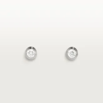 Diamants Legers Oorbellen, mm – Witgoud, Diamanten – Cartier