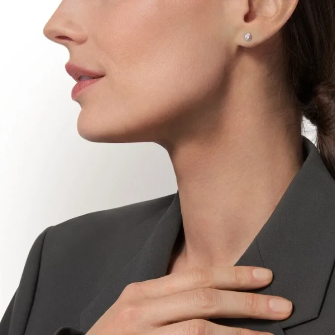 Diamants Legers Oorbellen, mm – Witgoud, Diamanten – Cartier