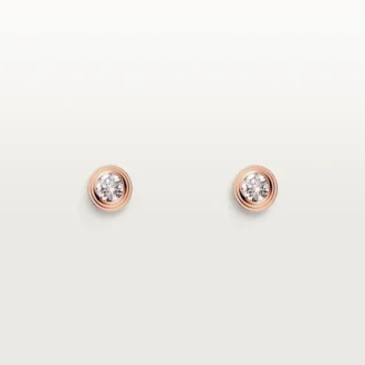 Diamants Legers Oorbellen – Roségoud, Diamanten – Cartier