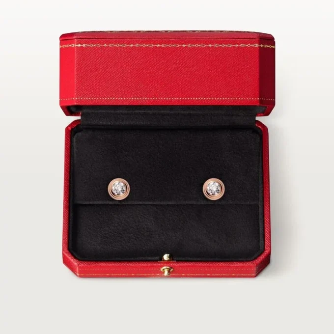 Diamants Legers Oorbellen – Roségoud, Diamanten – Cartier