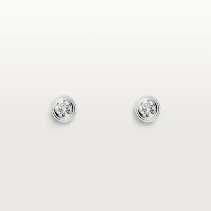 Diamants Legers Oorbellen – Witgoud, Diamanten – Cartier