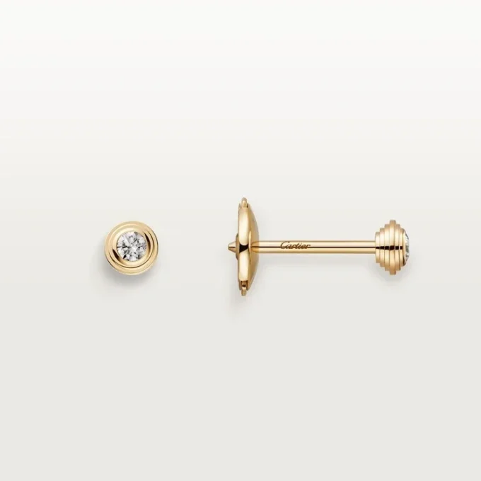 Diamants Legers Oorbellen XS – Geelgoud, Diamanten – Cartier