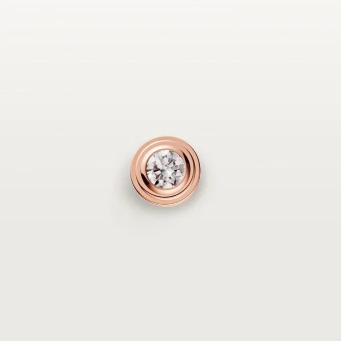 Diamants Legers Oorbellen XS – Roze goud, diamanten – Cartier