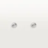 Diamants Legers Oorbellen XS – Witgoud, Diamanten – Cartier