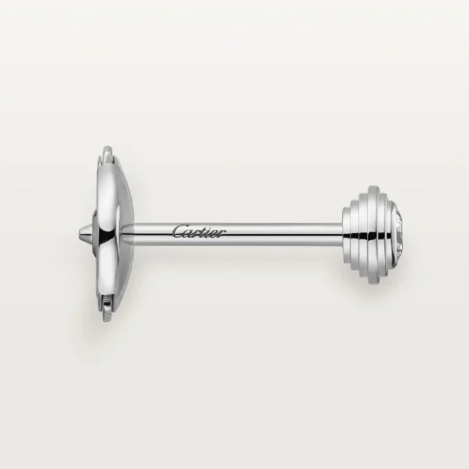 Diamants Legers Oorbellen XS – Witgoud, Diamanten – Cartier