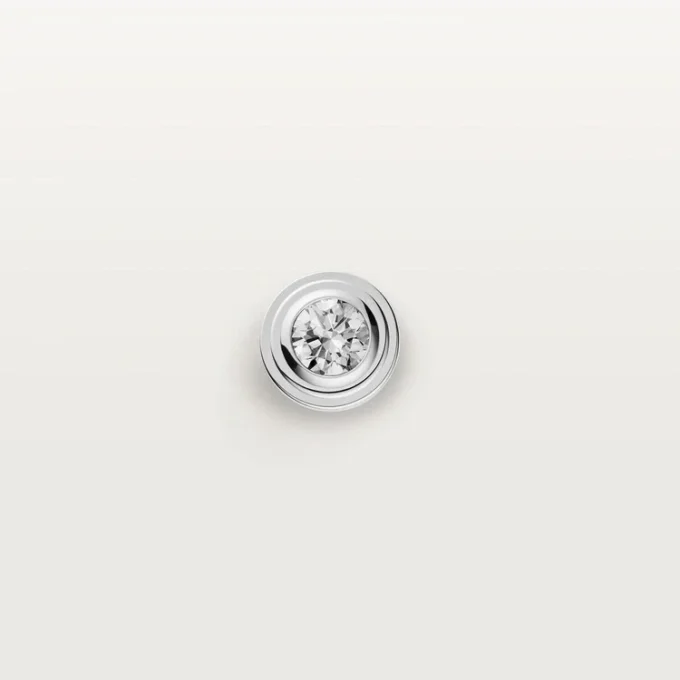 Diamants Legers Oorbellen XS – Witgoud, Diamanten – Cartier
