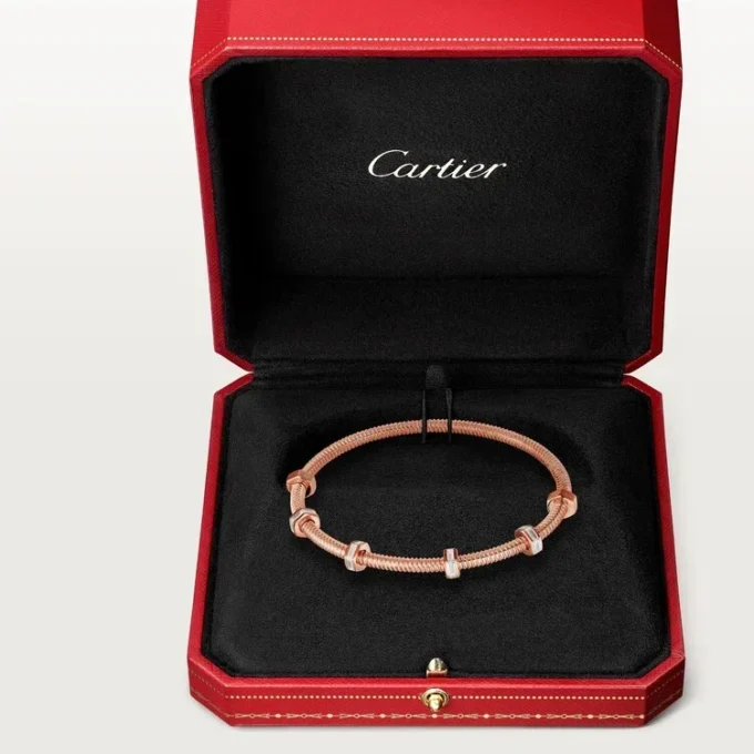 Ecrou De Cartier-armband, diamanten