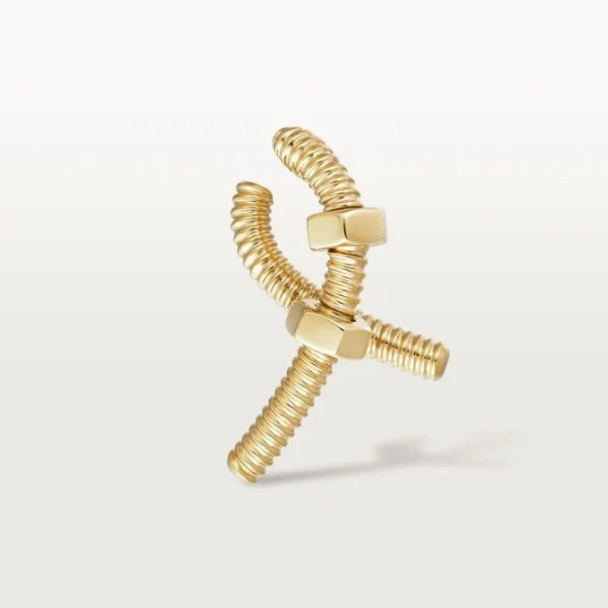 Ecrou De Cartier linkeroorbel – geelgoud – Cartier