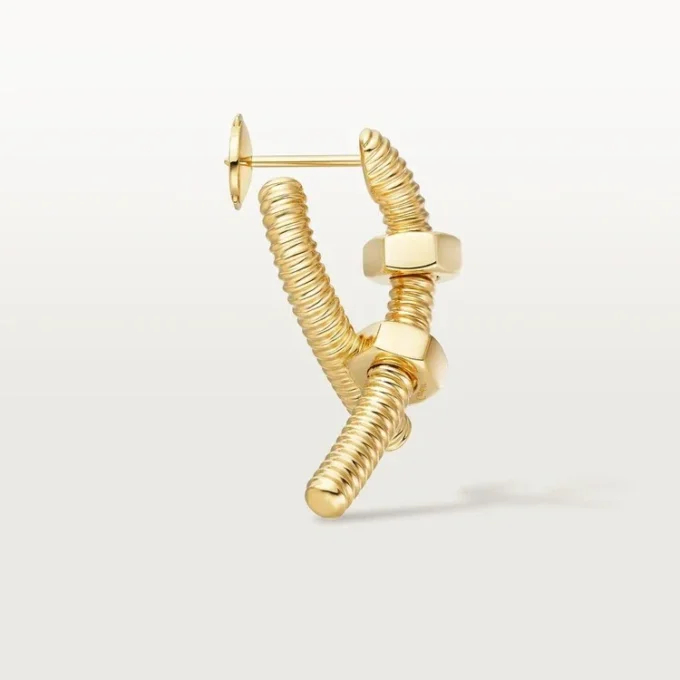 Ecrou De Cartier linkeroorbel – geelgoud – Cartier