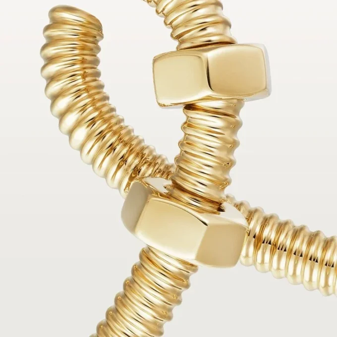 Ecrou De Cartier linkeroorbel – geelgoud – Cartier