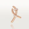 Ecrou De Cartier linkeroorbel – Roségoud, Diamanten – Cartier