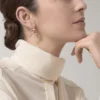 Ecrou De Cartier linkeroorbel – Roségoud, Diamanten – Cartier