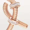 Ecrou De Cartier linkeroorbel – Roségoud, Diamanten – Cartier