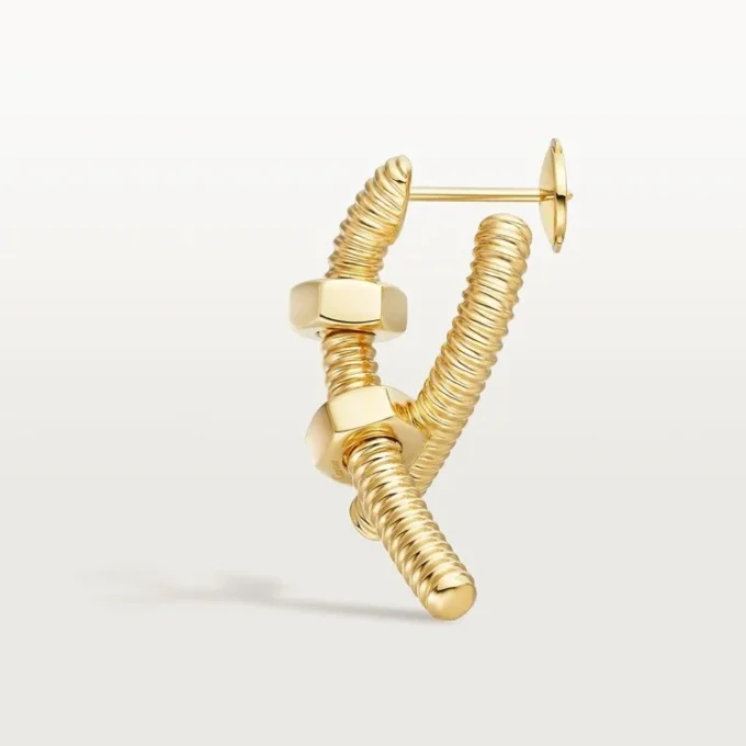 Ecrou De Cartier Oorbel (rechts) – Geelgoud – Cartier