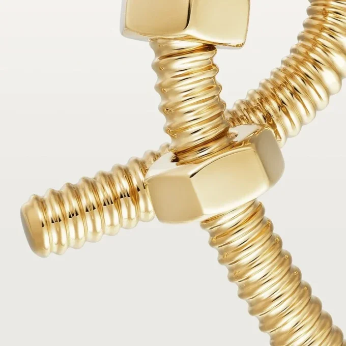 Ecrou De Cartier Oorbel (rechts) – Geelgoud – Cartier