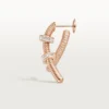 Ecrou De Cartier Oorbel Rechts – Roségoud, Diamanten – Cartier