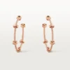 Ecrou De Cartier Oorbellen – Roze Goud – Cartier
