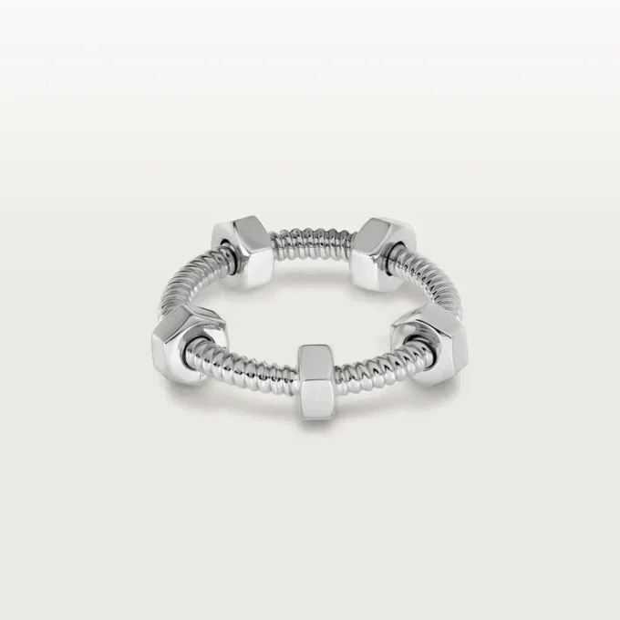 Ecrou De Cartier-ring – Witgoud – Cartier