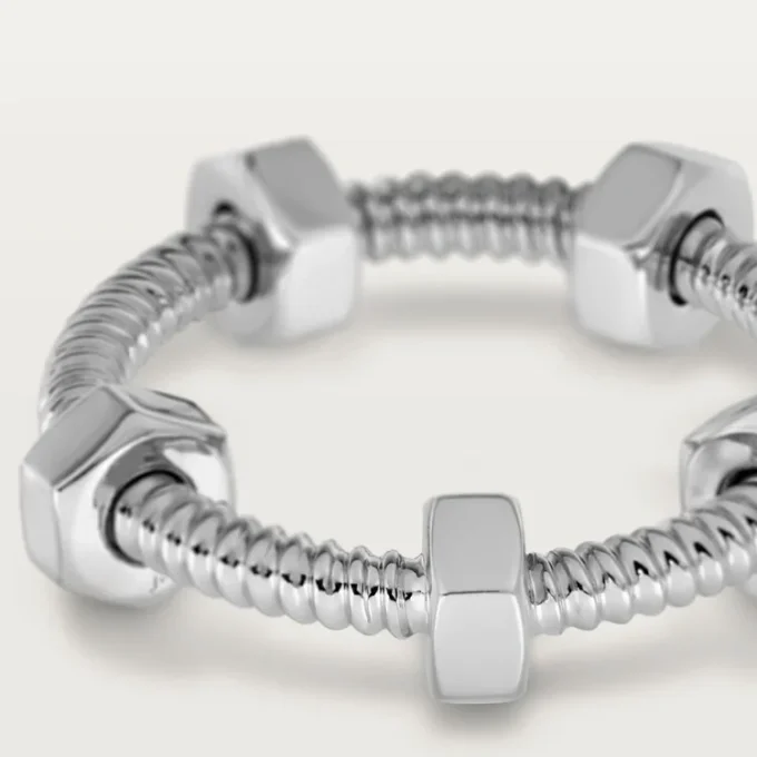 Ecrou De Cartier-ring – Witgoud – Cartier