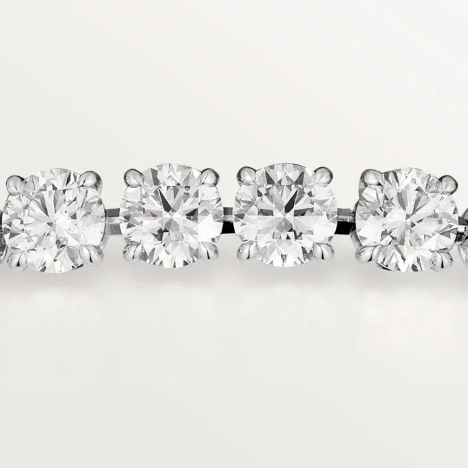 Lignes Essentielles-armband, briljantgeslepen diamanten