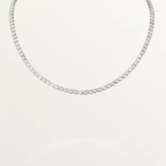Lignes Essentielles-halsketting, briljantgeslepen diamanten